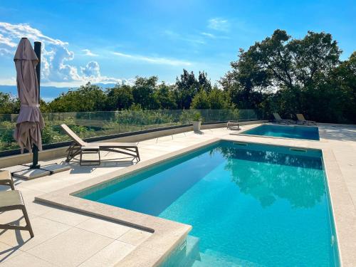 The Modern Apartment in the Nature with a Pool & Gym — 4-Star Luxury Hotel in Kostrena, Croatia