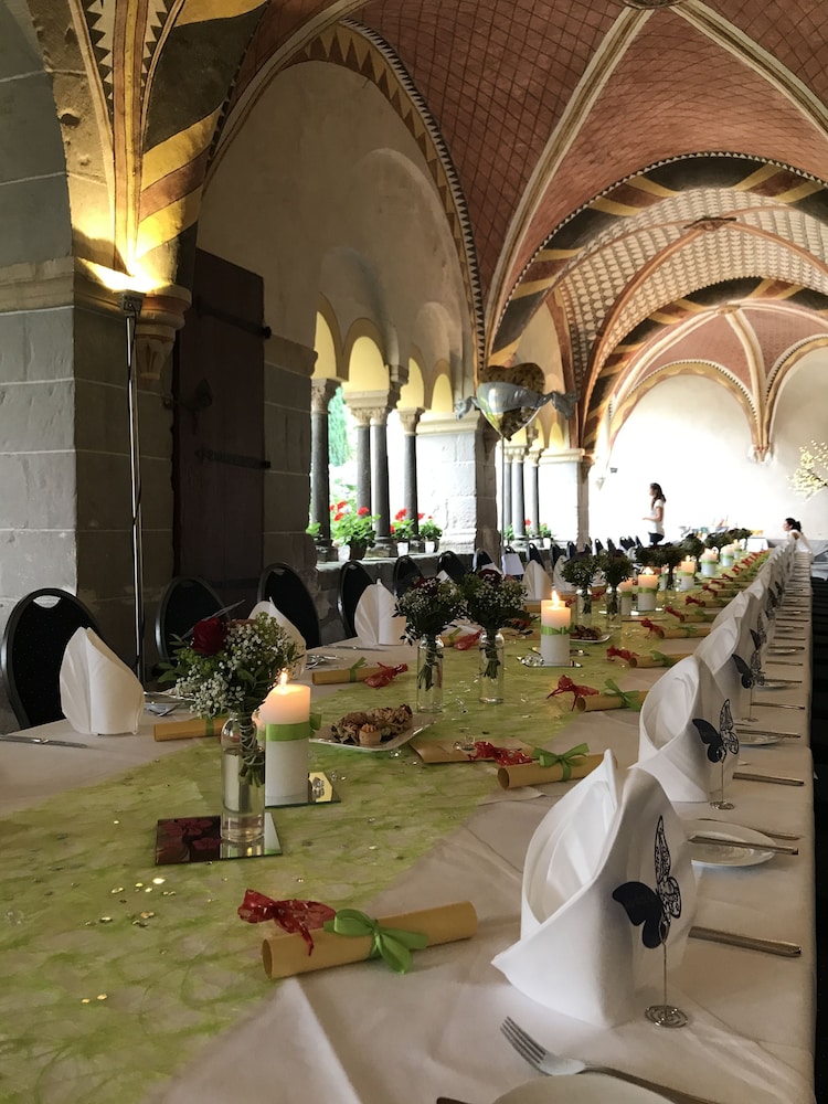 Outdoor wedding area