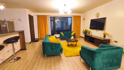 Greensville Nairobi Rooftop Pool Gym Workspace Children play Area Parking