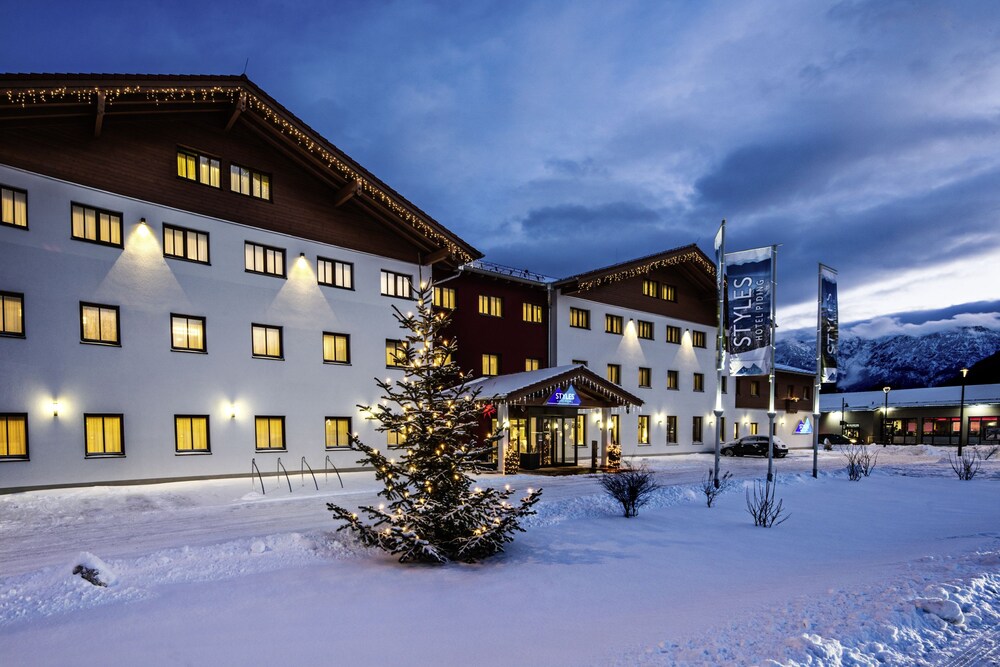 Hotel Front - Evening/Night