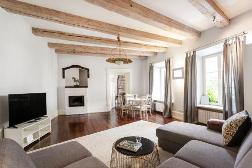 3 Bedroom Duplex Apartment next to the Gates of Dawn — 4-Star Luxury Hotel in Vilnius, Lithuania