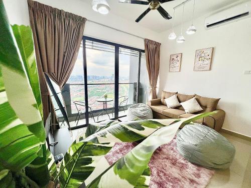 Cozy 1 7 pax Sunway Pyramid 2Room Wifi TV Balcony — 4-Star Luxury Hotel in Petaling Jaya, Malaysia