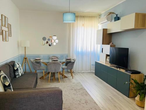 Modern Blue Apartment — 4-Star Luxury Hotel in None, Italy