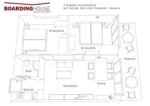 Boardinghouse Ebenhausen — carbon neutral stay, Ingolstadt