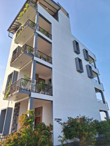 Stupas Vista in Anuradhapura, Sri Lanka