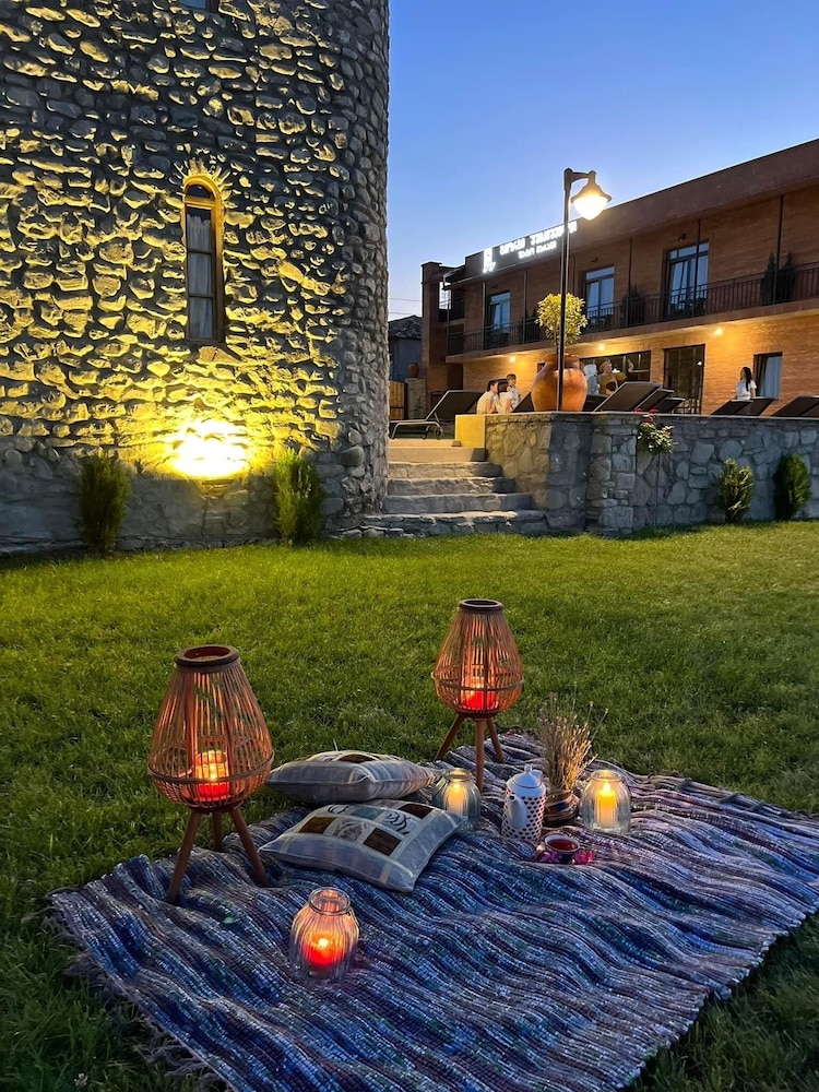 Front of property - evening/night