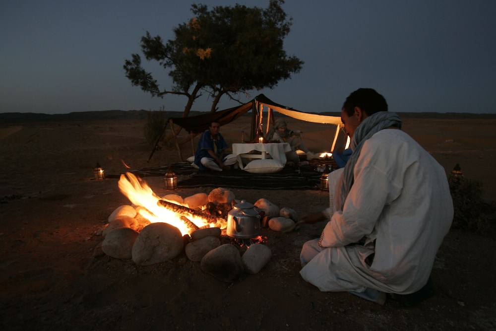 La Dune Blanche in Mhamid, Morocco