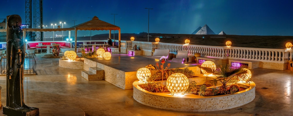 Desert Moon in Giza, Egypt