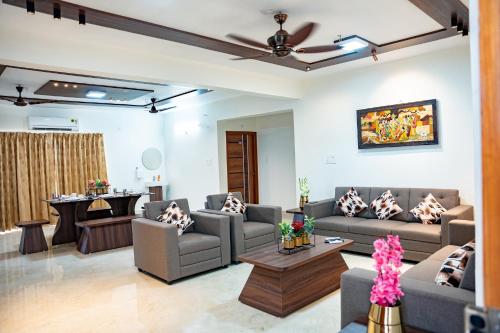 MAHAS Vrindavan by MAHAS Homestays 3 BHK Flats Fully Airconditioned — 4-Star Luxury Hotel in Tirupati, India