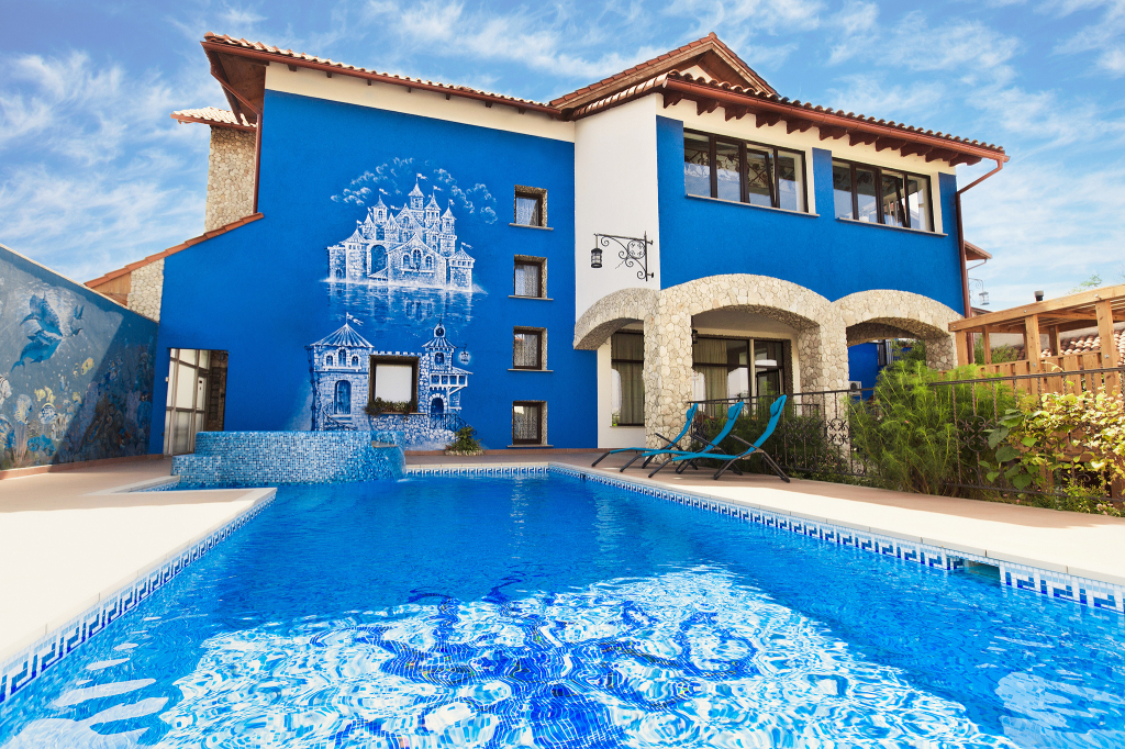 Fort otel in Sevastopol, Ukraine