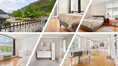 4 Bedroom Apartment with Balcony — 4-Star Luxury Hotel in Odda, Norway
