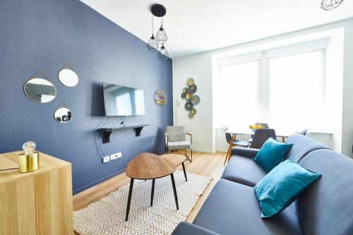 Bm 0 Appartement Chaleureux F2 Au Rdc a Mulhouse 1 a 4 Pers