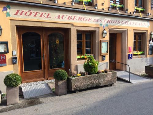 Auberge des Trois Châteaux - carbon neutral hotel in Eguisheim