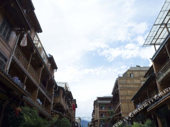 Eyes from the window Inn in Luqiao, People's Republic of China