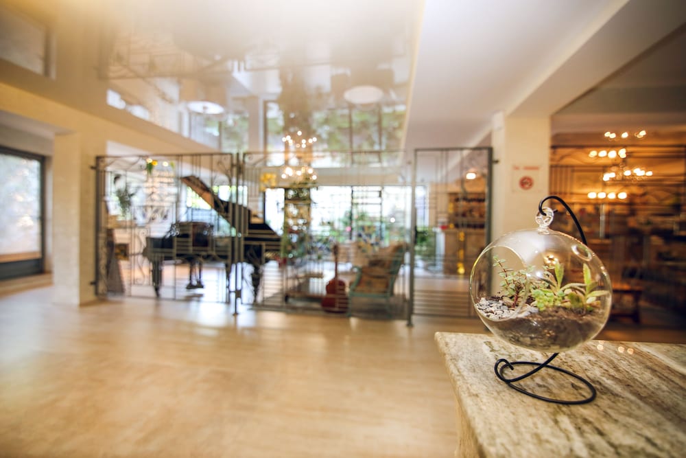 Interior entrance