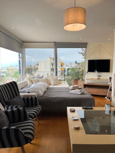 Top roof luxury studio near metro — 4-Star Luxury Hotel in Athens, Greece