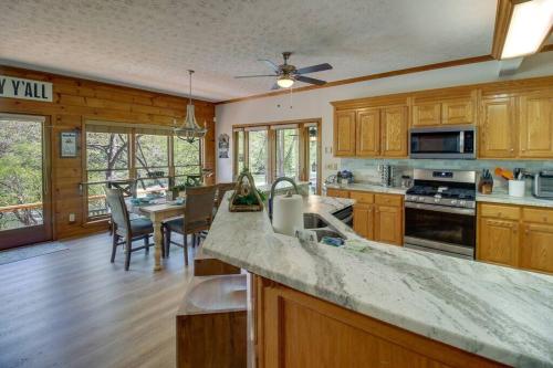 Riverfront Home w Gameroom & Screened Porch — 4-Star Luxury Hotel in Ellijay, United States