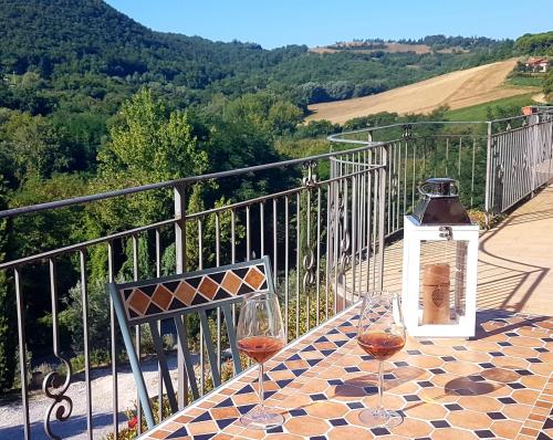 GLI ALBERI apartment with view — 4-Star Luxury Hotel in Montepulciano, Italy