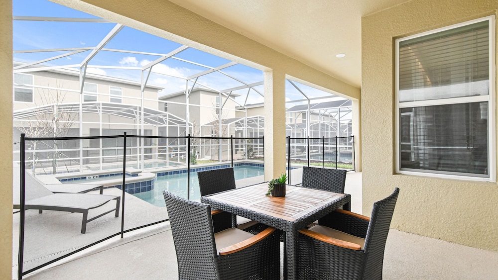 Champions Gate 6BR Private Theater Games Pool Spa - photo 62