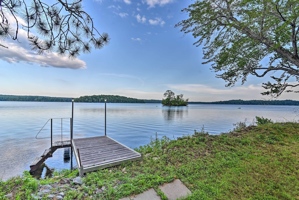 Life On The Lake With Private Dock And Fire Pit — Winthrop