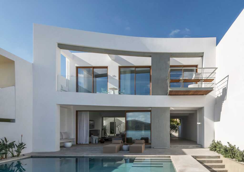 Villa Mimaze Minimalist Living — 5-Star Luxury Hotel in Elounda, Greece