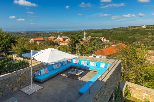 Exceptional 5 Star villa with breathtaking views Sauna and fitness studio — 4-Star Luxury Hotel in Buje, Croatia