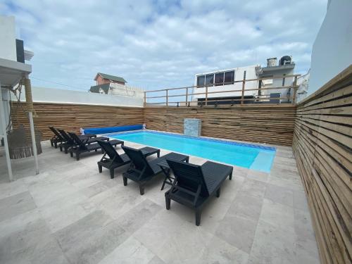 Depa con alberca a 2 minutos Playa Vicente Fox 1 — 4-Star Luxury Hotel in Boca Del Rio, Mexico