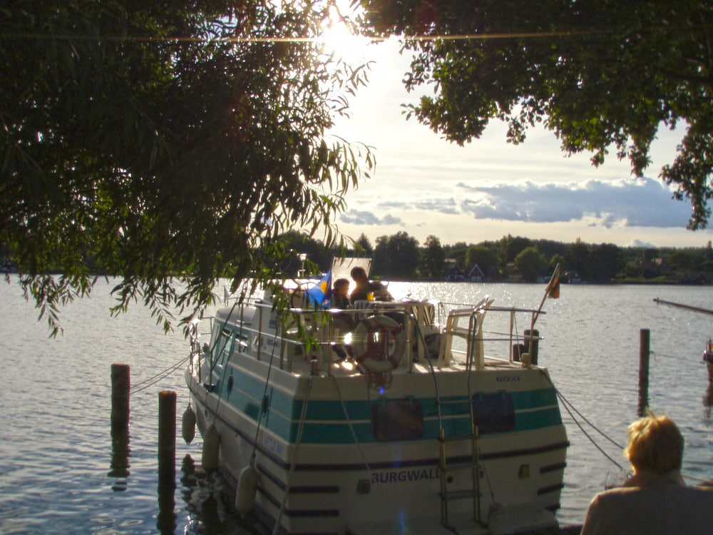 Boats Yachts At Zehdenick Harbor By Kuhnle Tours — Zehdenick