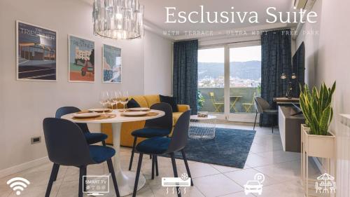 Esclusiva Suite con Terrazza Ultra Wi fi Free Park — 4-Star Luxury Hotel in Trieste, Italy