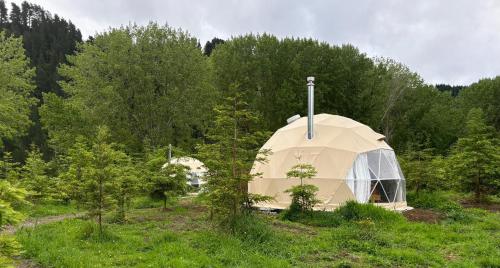 Takahuri Glamping Domes in Wanganui, New Zealand