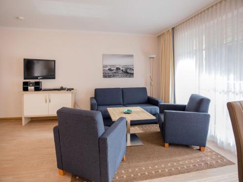 Dünenpark Binz Komfortplus Ferienwohnung mit 1 Schlafzimmer und Terrasse im Erdgeschoss 063 — 4-Star Luxury Hotel in Ostseebad Binz, Germany