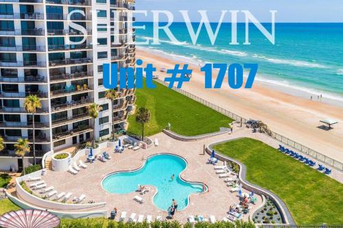 SHERWIN Upscale Oceanview Condominium 1707 — 4-Star Luxury Hotel in Daytona Beach, United States