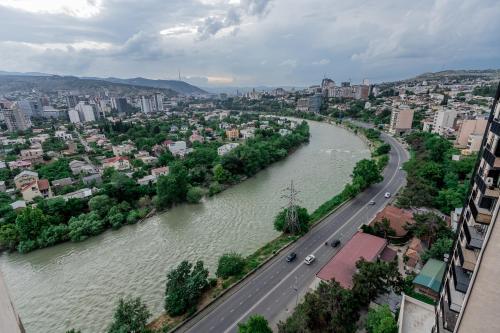 Tbilisi and the river from your window