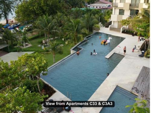 By the Sea Pool and Sea View — 4-Star Luxury Hotel in Batu Feringgi, Malaysia