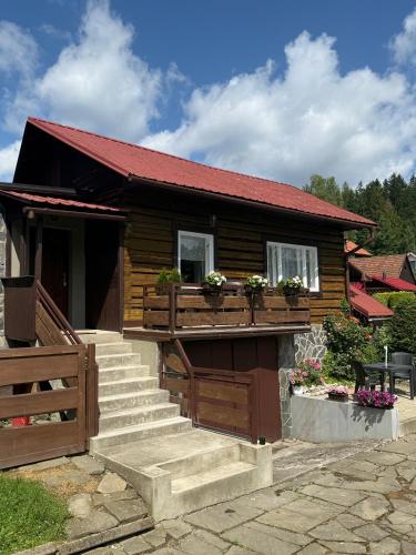 Chatka na Bečvách in Prostredni Becva, Czech Republic