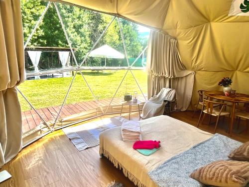 Glamping W Sercu Mazur Z Prywatna Plaza in Elk, Poland