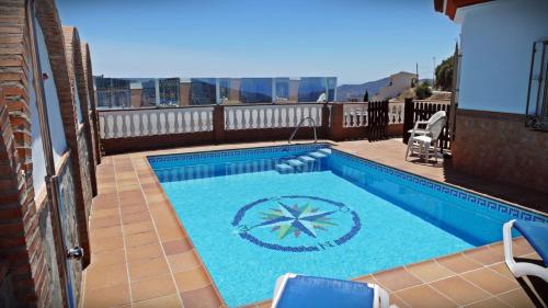 Castillo de la Hazalara in Competa, Spain