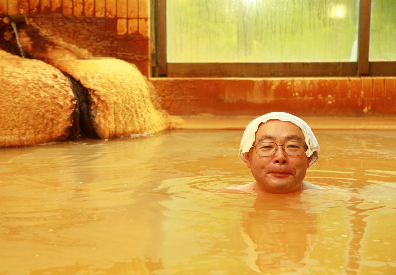 Hanayama Onsen Yakushi No Yu in Wakayama, Japan