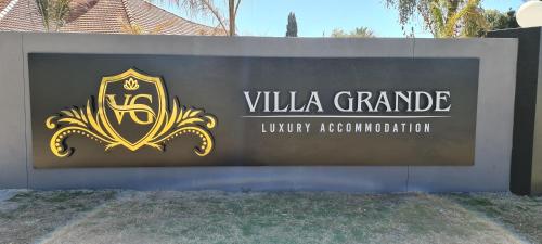 Villa Grande Luxury accommodation — 4-Star Luxury Hotel in Welkom, South Africa