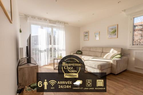 Magnifique F3 Galaxie Tout Equipe - carbon neutral hotel in Clermont-Ferrand