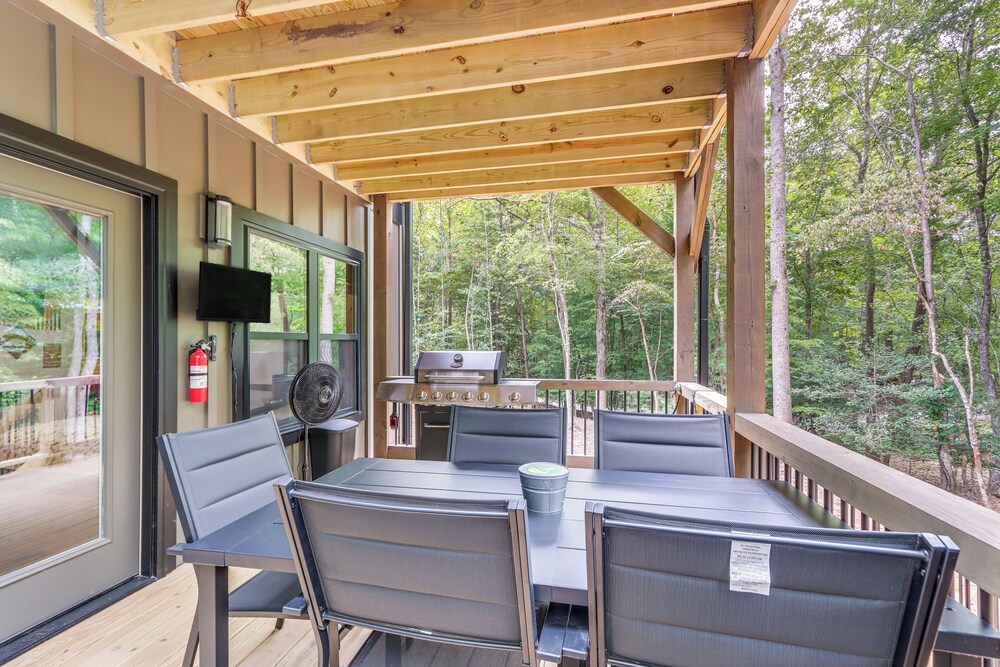 Ellijay Resort Home w Hot Tub & Fire Pit - photo 21