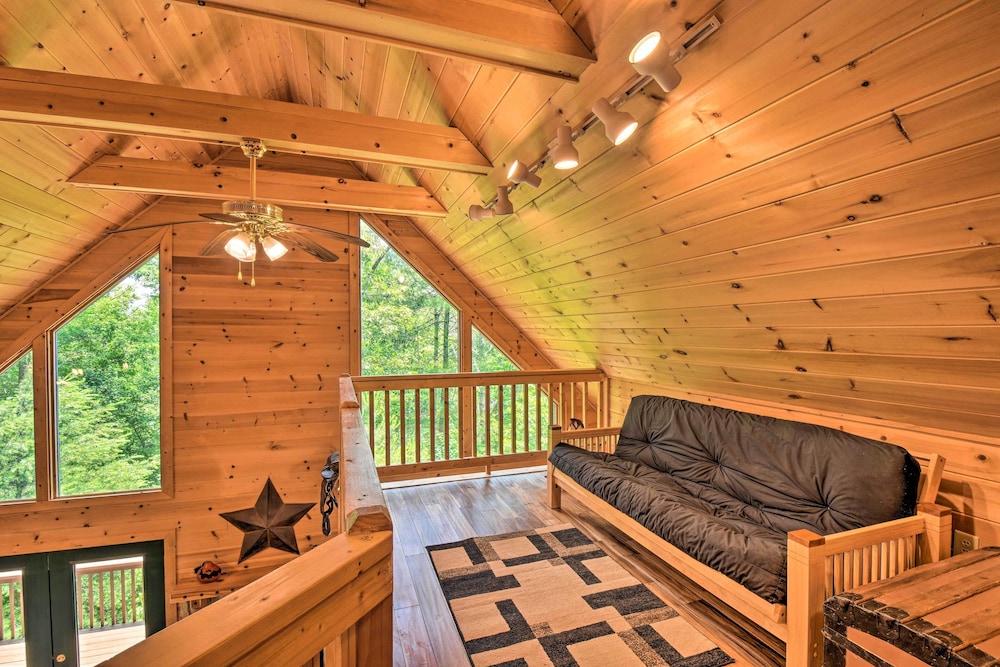Dreamy Ellijay Resort Cabin with Game Room And Decks - photo 13