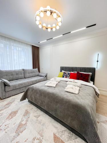 ЖК 4You one room apartment flat 199 — 4-Star Luxury Hotel in Almaty, Kazakhstan