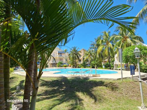 Les Tamiers Complex in Flic En Flac, Mauritius
