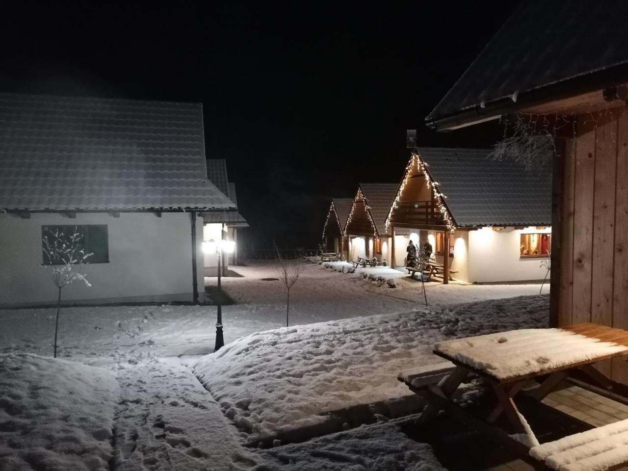 Osada Solina in Ustrzyki Dolne, Poland