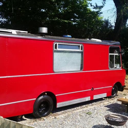 The Megabus near Tavistock and Dartmoor. in Tavistock, United Kingdom