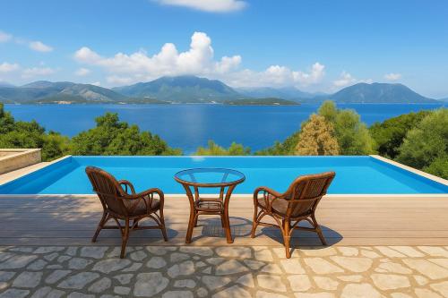 Meganisi Villa Armonia Private Pool Oasis — 4-Star Luxury Hotel in Vathi, Greece