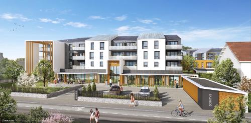 Domitys Les Colombines Résidence Services Seniors — 4-Star Luxury Hotel in Fouillard, France