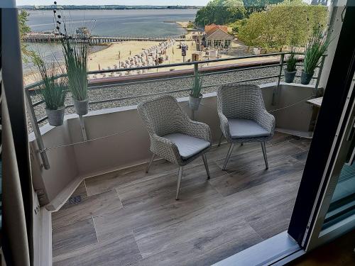 fewo1846 Intermar Kajuete Foerdeblick familienfreundliches Studioapartment mit Balkon und Meerblick — 4-Star Luxury Hotel in Gluecksburg, Germany