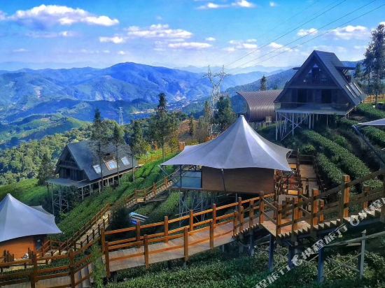 Yixiangshan camp and Banshan Hotel in Ning'er, People's Republic of China